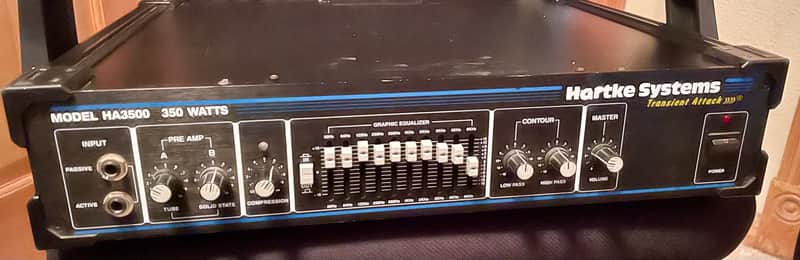 Hartke HA3500 350-Watt Bass Amp Head | Reverb