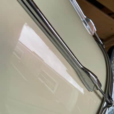 YAMAHA 9000 - RECORDING CUSTOM 18" FLOOR TOM STAGE WHITE / MADE IN JAPAN image 7