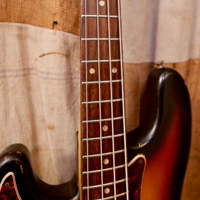 Fender Precision Bass Lefty 1969 - Sunburst image 5