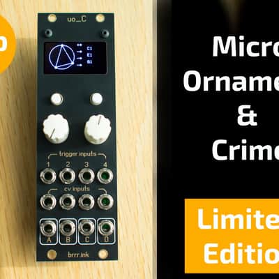 Ornament & Crime [Limited Edition 2018] uO_c Micro Mini image 1