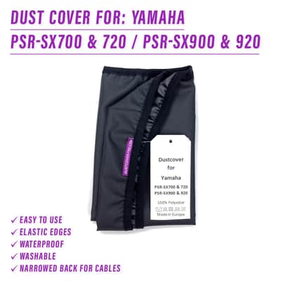 DUST COVER for Yamaha PSR-SX700,SX720 / Yamaha PSR-SX900,SX920 image 2
