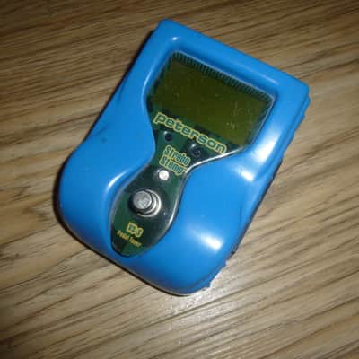 Peterson VS-S StroboStomp Pedal Tuner 2000s - Blue image 1