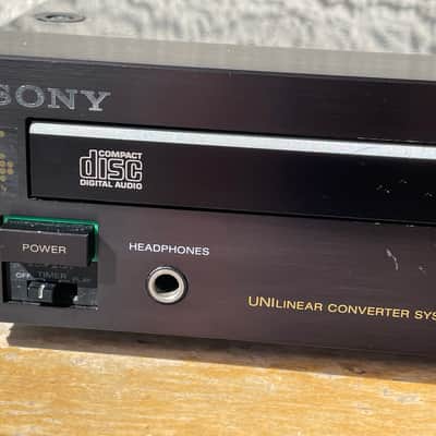 Vintage Sony CDP-502ES Compact Disc Player 802 - Black image 2