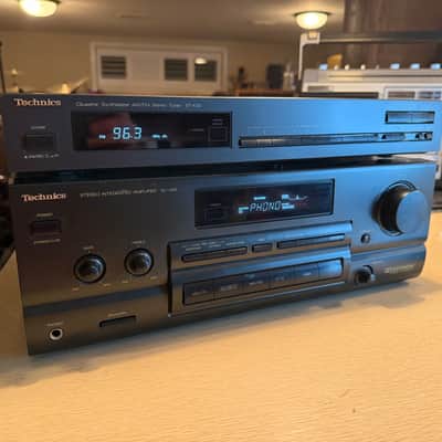Technics SU-G95 Amplifier + ST-K50 Tuner Dolby Pro-Logic Surround Japan Serviced image 4