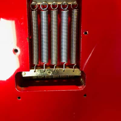Schecter 1984 Dream Machine Type Stratocaster 1984 Aged Candy Apple Red image 7