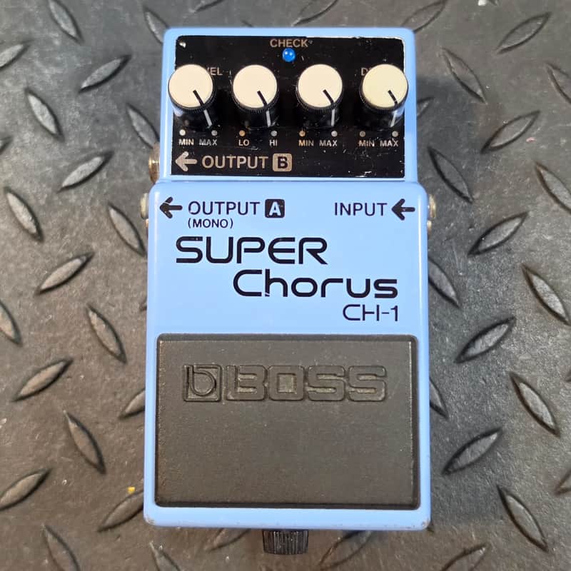 Boss CH-1 Super Chorus (Blue Label) Blue LED image 1