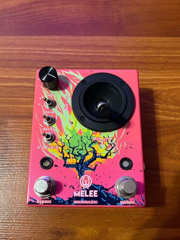 Walrus Audio Melee Wall of Noise 2023 - Present - Neon Pink image 1