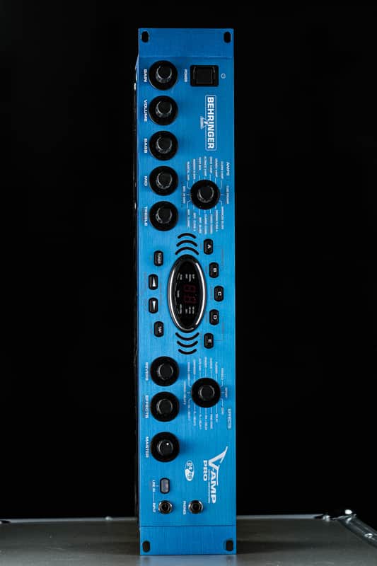 2006 Behringer V-AMP Pro Rackmount Amp Modeler and Multi-Effect blue image 1