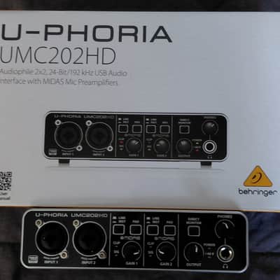 BehringerU-PHORIA UMC202HD-USB2.0 Audio Interface image 1