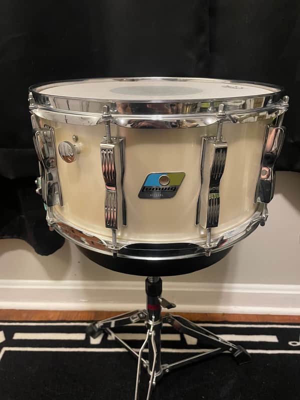Ludwig Rock Concert Snare 1980’s - Silver Silk wrap image 1