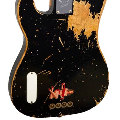 Fender ZZ Top Dusty Hill OWNED & PLAYED Signature Model Custom Shop Relic Bass with ALL Extras : Collectors Alert ! image 10