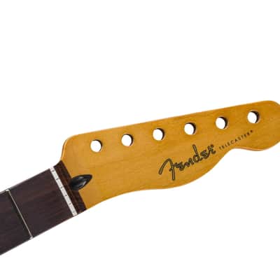 Player II Series Telecaster Neck, 22 Medium Jumbo Frets, Rosewood, 9.5", Modern "C" image 2