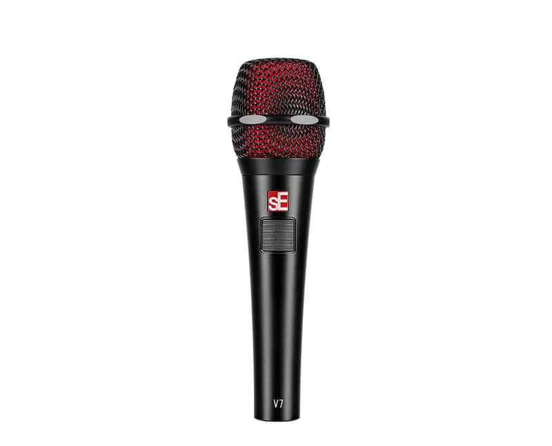sE Electronics V7 PTT Supercardioid Dynamic Microphone w/ Push to Talk image 1