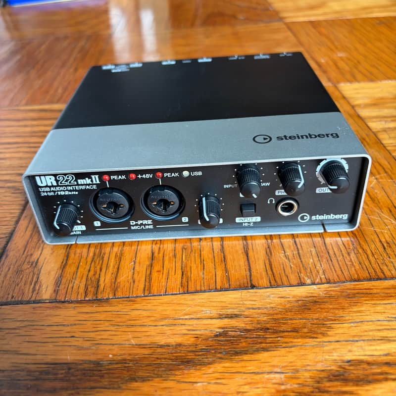 Steinberg UR22mkII USB 2.0 Audio Interface 2010s - Silver/Black image 1
