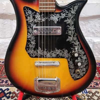 Teisco ET-110 Tulip Guitar 1960s Japan image 1