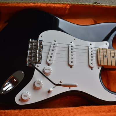 2017 Fender Eric Clapton Stratocaster - Black, Maple - USA - OHSC image 5