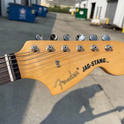 Fender Jagstang 2023 Surf Green Imron Mustang Jaguar Kurt Cobain image 12