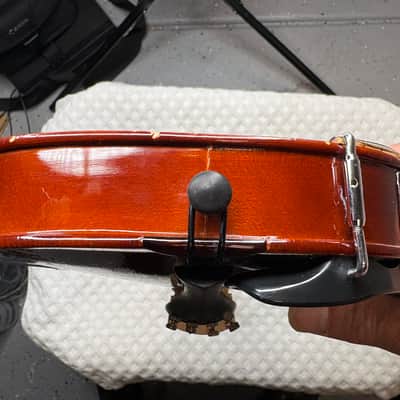 VINTAGE LIDL HAND CRAFTED IN LUBY CZECH REPUBLIC 3/4 VIOLIN MODEL 220 CASE/BOW image 15