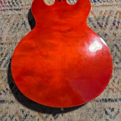 Epiphone Ltd. Ed. Casino - Rare GLOSS Sunrise Orange (2018 Qingdao) w/ Hard Case image 21