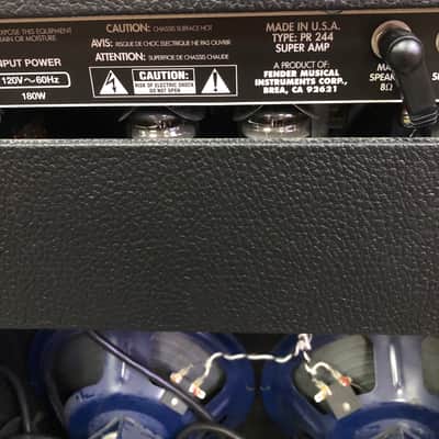 Fender Super Amp 60 Watt 4x10 Tube Combo - Pre Owned image 7