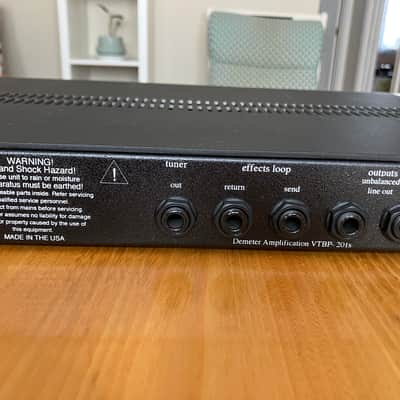 Demeter VTBP-201S Tube Bass Preamp image 10