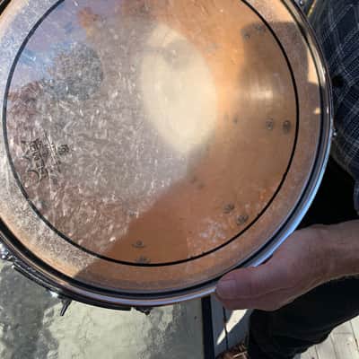 Ludwig 13x12 Black Cortex 6 Ply Power Tom 80's - Black Cortex image 9