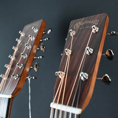 Martin Grand J-28E DN Double Neck Acoustic Guitar #827 *IN STOCK* image 9