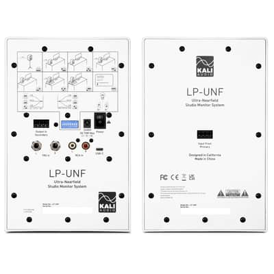 Kali Audio LP-UNF Nearfield Monitoring System (White) image 4