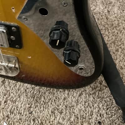 El Degas Jazz Bass 1970/1980's, Sunburst, HH Mini Humbuckers image 15