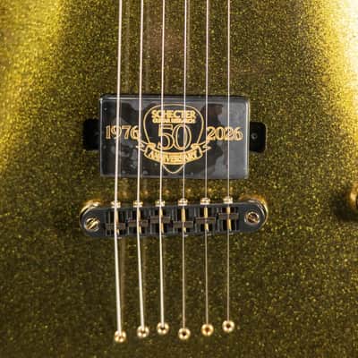 Schecter Tempest 50th Anniversary Electric Guitar - 50th Gold Burst image 9