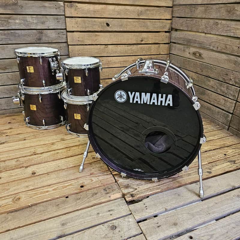 Drum Kit Yamaha Maple Custom Absolute MIJ, Plum USED! RKMCA040725 image 1