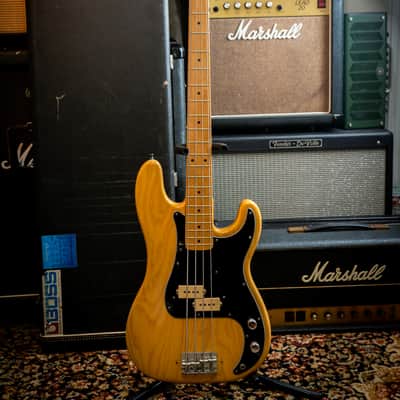 Fender Presicion Bass 1976 - Natural W/OHSC Chandler Neck Replaced image 2