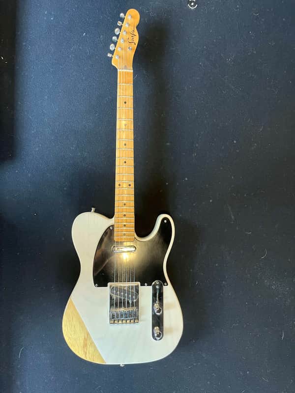 Surles Telecaster Early 2000s - White and Natural image 1