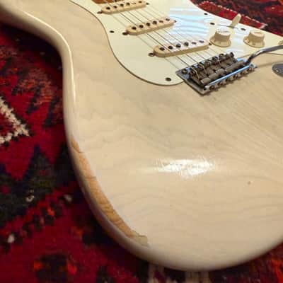 Fender Custom Shop Wildwood 10 '57 Reissue Stratocaster Relic Blonde image 6