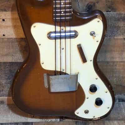 1964 Silvertone 1442 Bass - Tobacco Burst - image 3