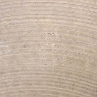 Zildjian 22" A Avedis Ping Ride Cymbal Vintage 1960's 3,116g's image 6