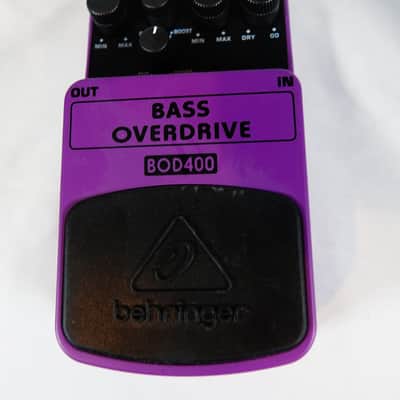 Boss Bass Overdrive BOD 400 - purple image 2