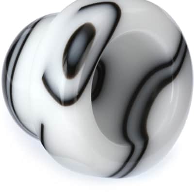 Pickett Acrylic Trumpet Mouthpiece Top - 3C Tuxedo Swirl image 2