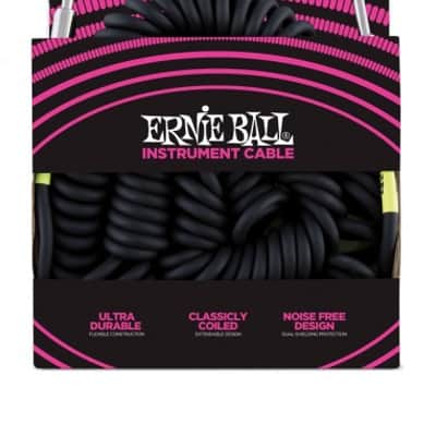 Ernie Ball 6044 Cavo Spirale Black 9 m image 2