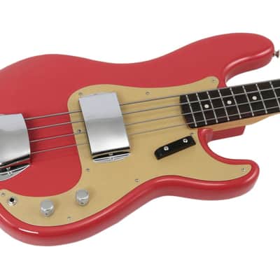 Fender Custom Shop 1957 Precision Bass Time Capsule Fiesta Red image 1