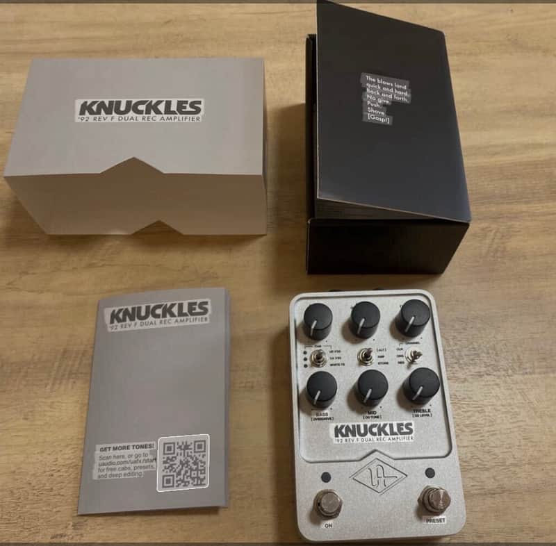 UAFX Universal audio Knuckles Rev F Rectifier pedal 2026 image 1