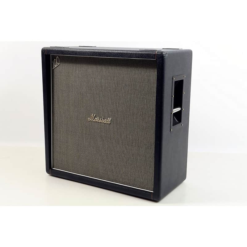 Marshall 1960BHW 120W 4x12 Handwired Straight Guitar Speaker Cabinet Regular Black