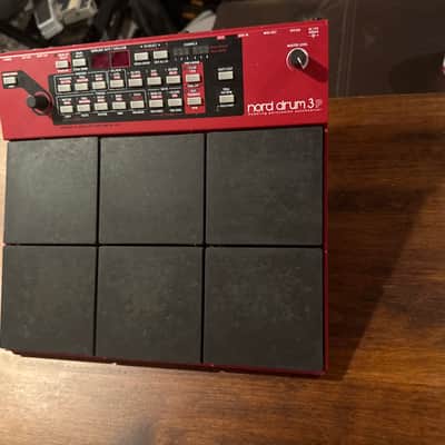 Nord Drum 3P 6-Channel Modeling Percussion Synthesizer 2016 - Present - Red image 2