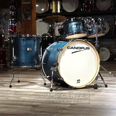Canopus Yaiba 4pc Groove Kit Indigo Matte Lacquer image 2