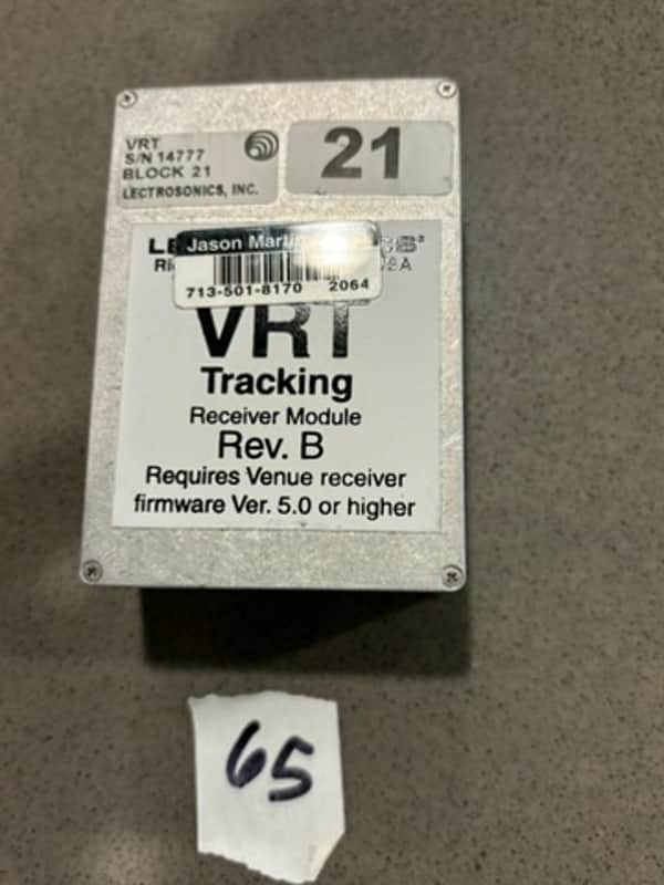 Lectrosonics VRT Tracking Receiver Module Block 21 image 1