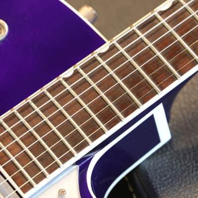 2020 Gretsch G6120SH Brian Setzer Hot Rod Semi-Hollow Electric Guitar Purple Metallic + OHSC image 8