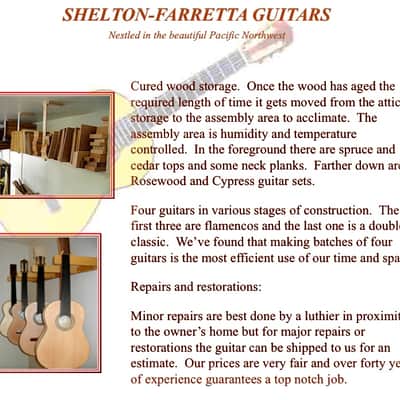 Shelton-Farretta Concert Classical Guitar 2011 - Natural image 10