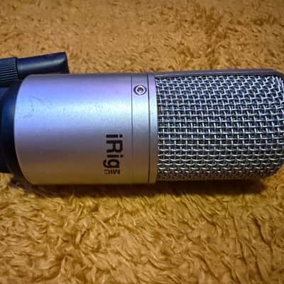 IK Multimedia iRig Mic Studio Mobile Cardioid Condenser Mic 2010s - Silver image 2