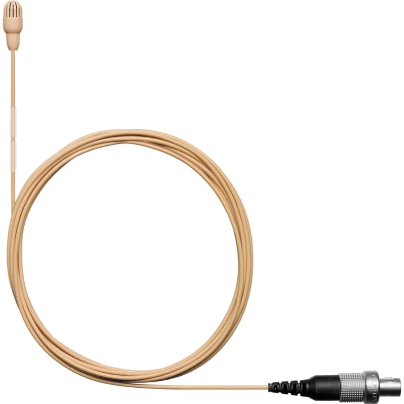 Shure TL45T/O-LEMO Omni LAV, LOW SENS, LEMO,Tan image 1