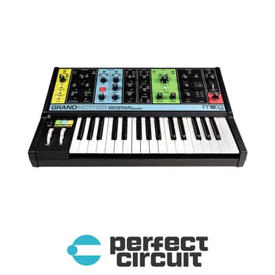 Moog Grandmother Semi-Modular Analog Keyboard Synthesizer